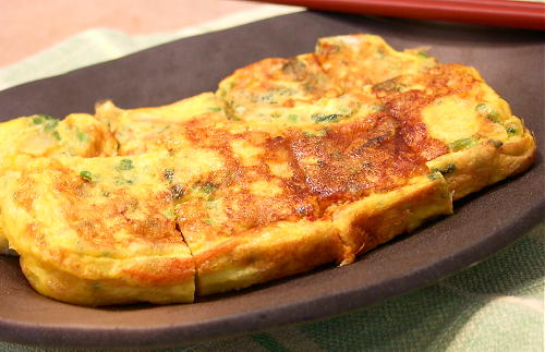 じゃがいもとキムチの卵焼きレシピ