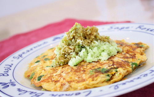 ツナとキムチの卵焼きレシピ