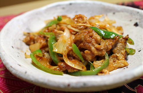 今日のキムチ料理レシピ：豚肉とキムチのケチャップ炒め