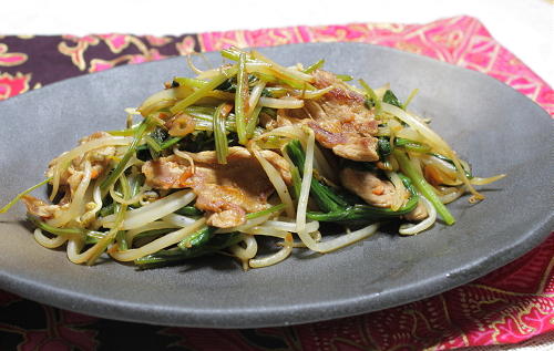 豚肉と野菜のピリ辛炒めレシピ