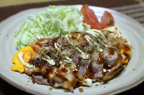 今日のキムチ料理レシピ：豚玉キムチ