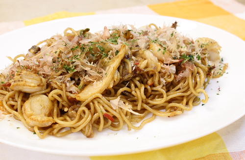 今日のキムチ料理レシピ：キムチチーズ焼きそば