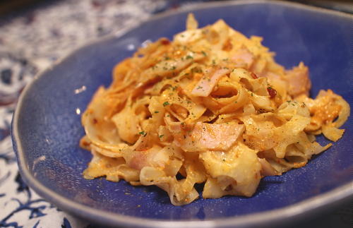 今日のキムチ料理レシピ：レンコンのピリ辛マヨサラダ