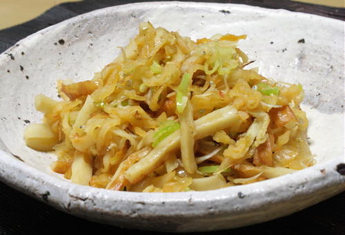 今日のキムチ料理レシピ：切り干し大根とキムチの煮物