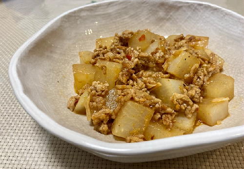 今日のキムチ料理レシピ：麻婆大根