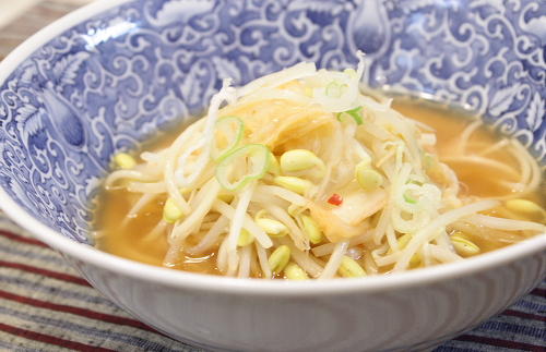 今日のキムチ料理レシピ：キムチにゅうめん