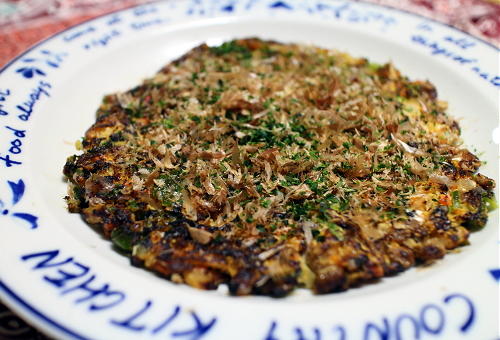 今日のキムチレシピ：納豆キムチお焼き