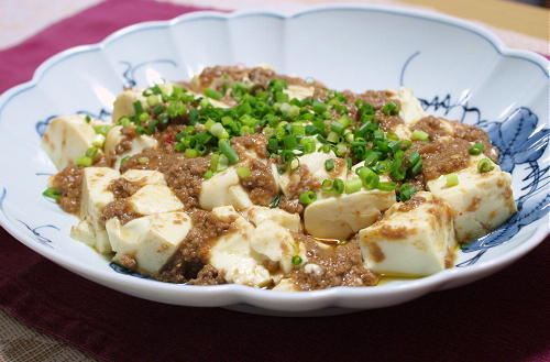 今日のキムチ料理レシピ：電子レンジで麻婆豆腐