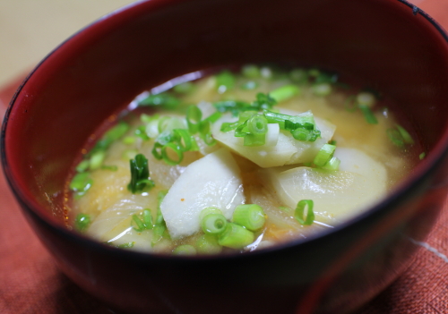 レシピ 里芋 味噌汁