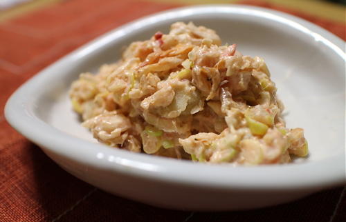今日のキムチ料理レシピ：里芋キムチサラダ
