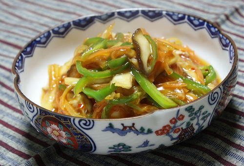 今日のキムチ料理レシピ：キムチあんかけ卵豆腐