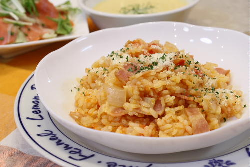 今日のキムチ料理レシピ：キムチの残り汁で作ったトマトリゾット