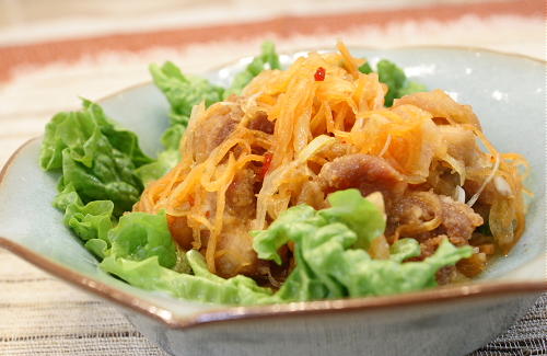 今日のキムチ料理レシピ：鶏肉のキムチ南蛮漬け