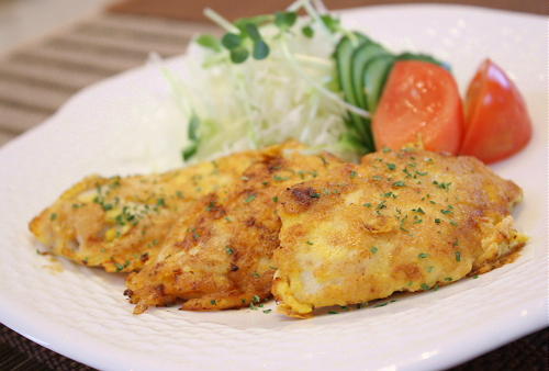 今日のキムチ料理レシピ：鶏肉とキムチのピカタ