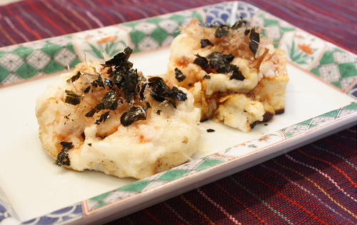 豆腐のキムチとろろ焼きレシピ