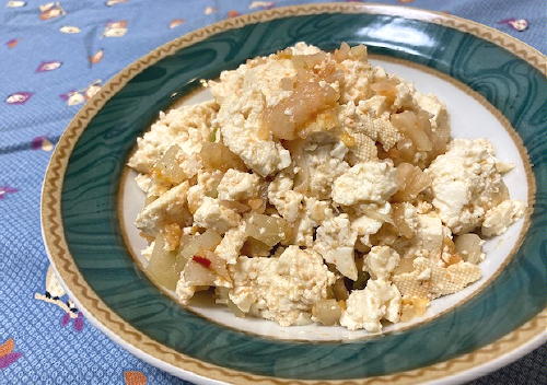 今日のキムチ料理レシピ：キムチザーサイ豆腐