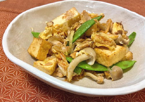 今日のキムチ料理レシピ：厚揚げのツナキムチ炒め