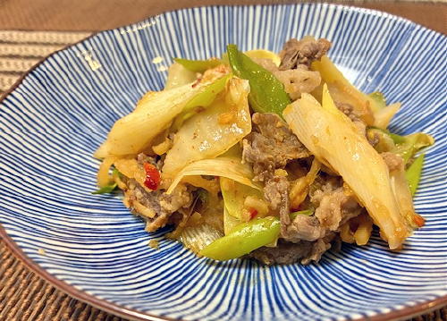 今日のキムチ料理レシピ：牛肉とキムチの蒸し煮