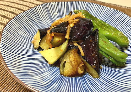 今日のキムチ料理レシピ：茄子ピリ辛揚げびたし