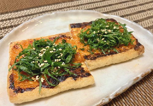 今日のキムチ料理レシピ：ピリ辛油揚げ