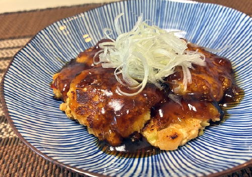 今日のキムチレシピ：大根キムチ入り豆腐つくねの甘酢あんかけ
