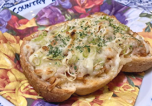 今日のキムチ料理レシピ：ツナキムチトースト